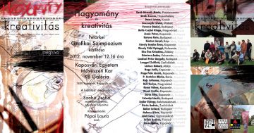 Meghívó - Hagyomány és kreativitás - Petörkei Grafikai Szimpozium kiállítására